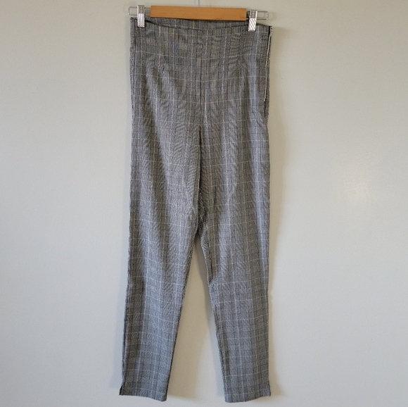 Dynamite Checked Skinny Formal Legging - Picture 2 of 3